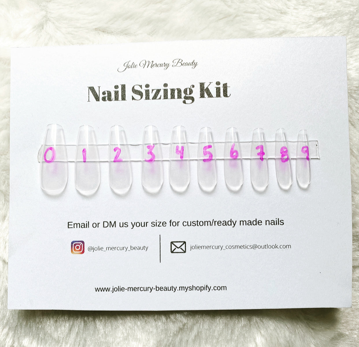 Nail Sizing Kit